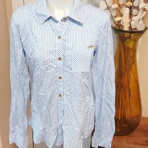 GUESS Stripe Longsleeve Blouse